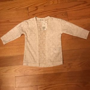 NWT H&M Toddler Girl Cardigan